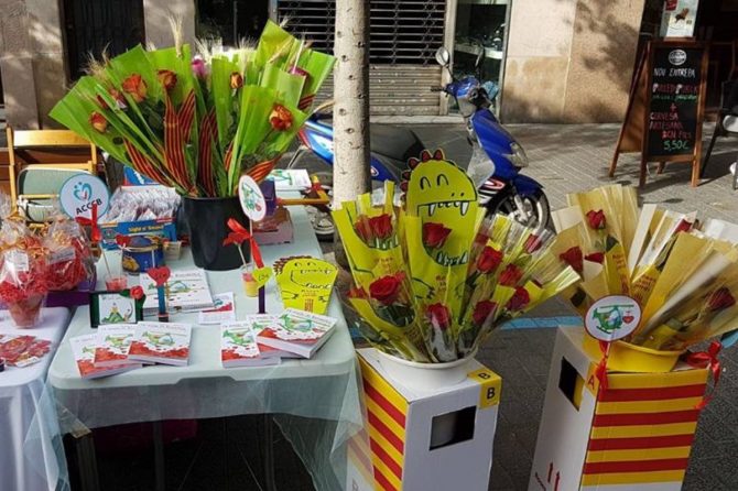 CorAll eventos para el Día de Sant Jordi Barcelona