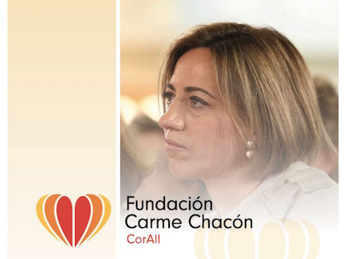 Inauguración oficial en el parlamento de Catalunya de la Fundación Carme Chacón “CorAll”
