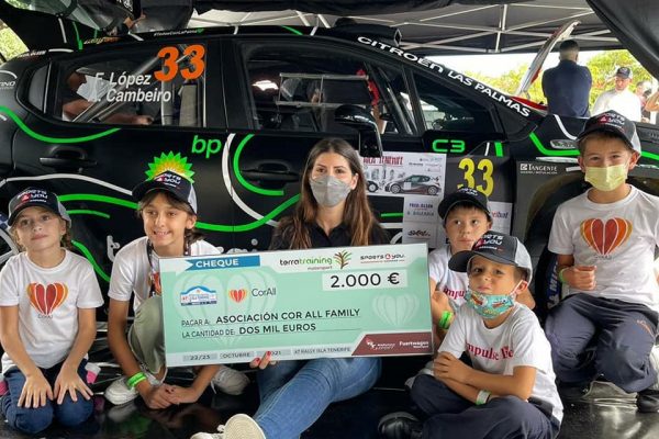 CorAll Family en el Rallye Isla Tenerife